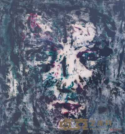 孔柏基 2005年作 肖像 93×99cm